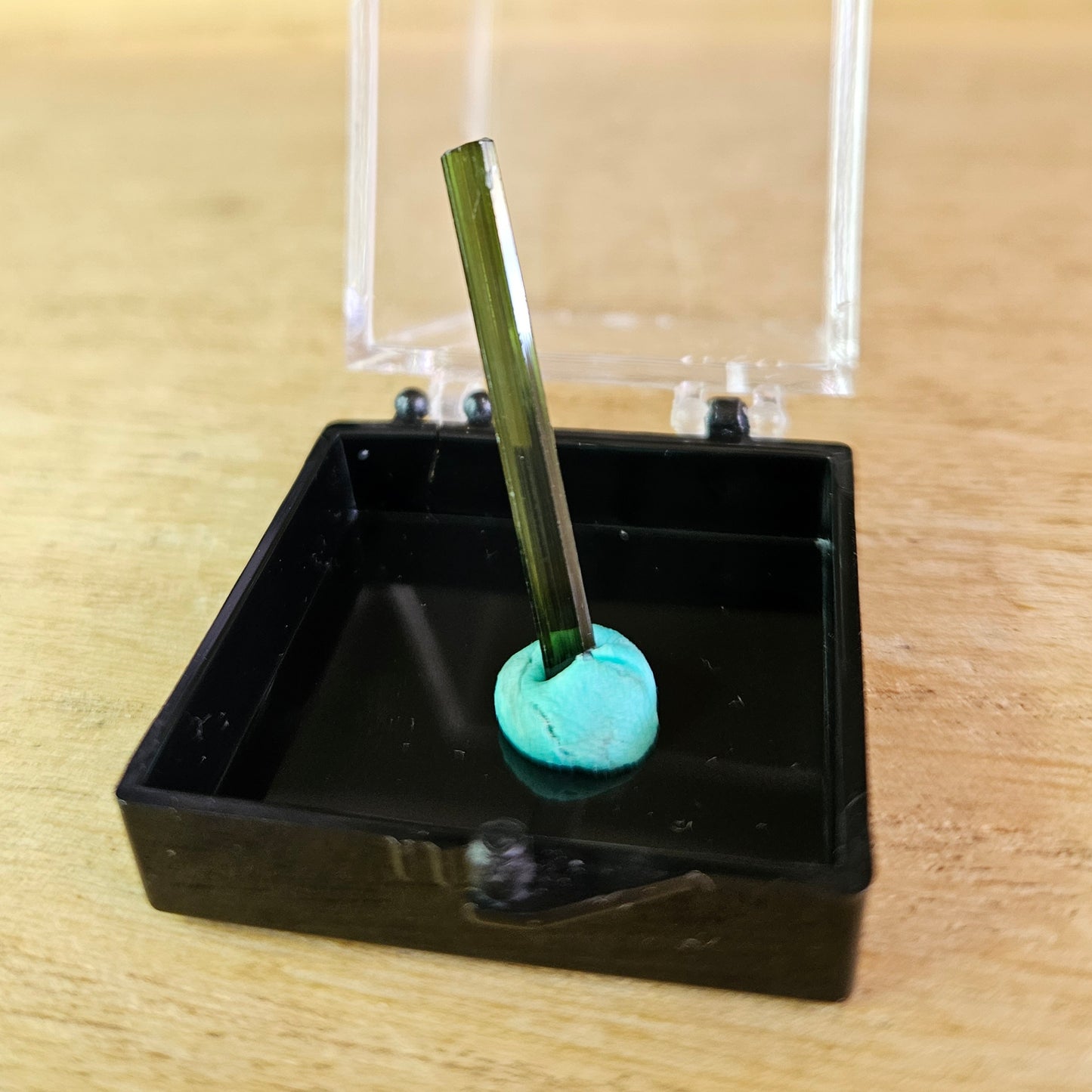 Green Tourmaline Rod.