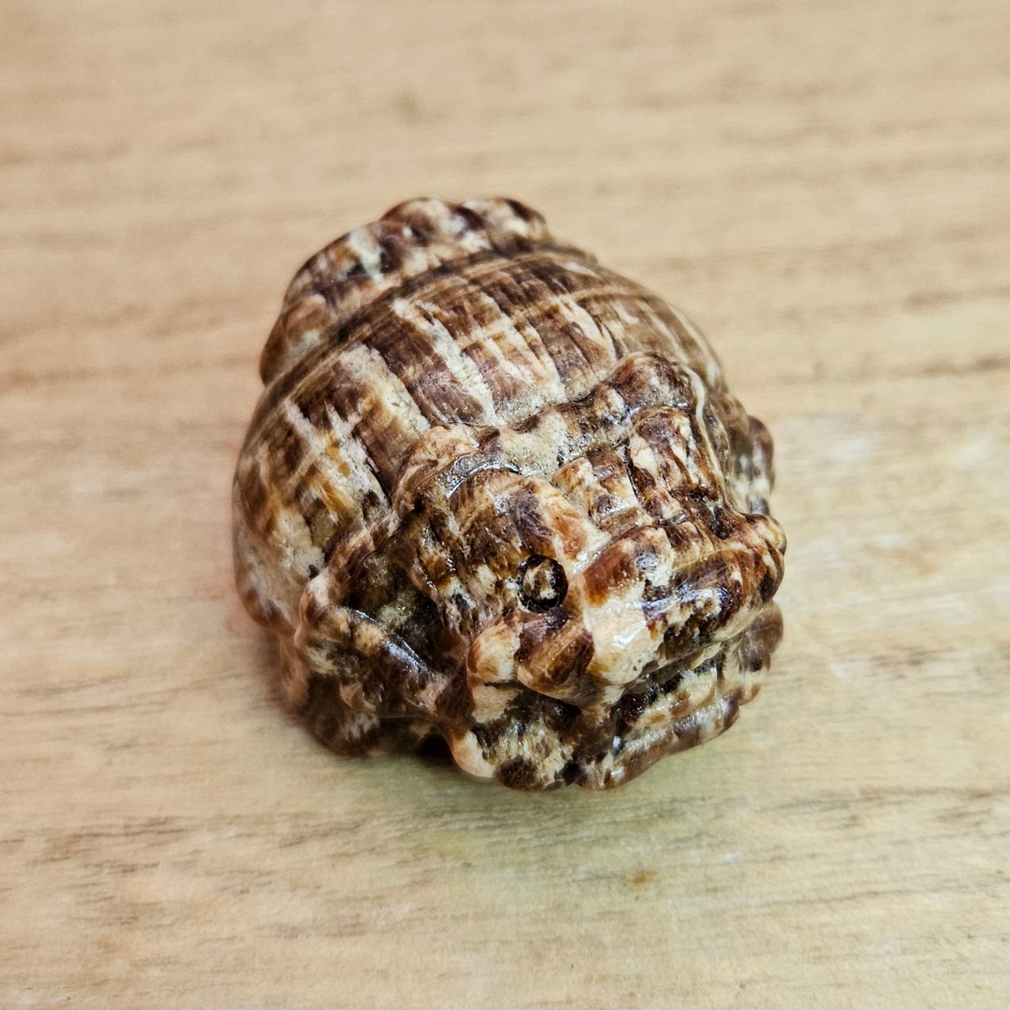 Honey Amber Calcite LongGui Carving.