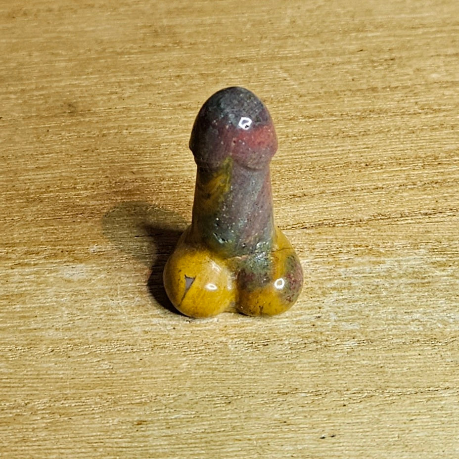 Fancy Jasper Willy Carving.