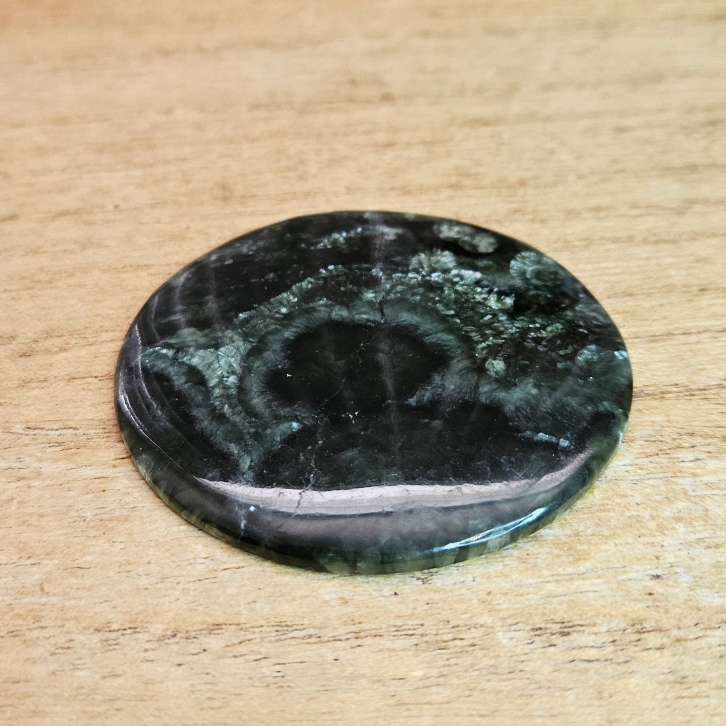 Seraphinite Disk Carving.