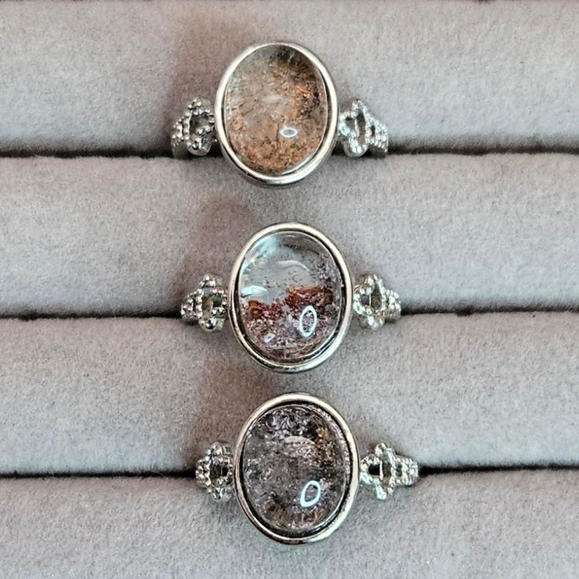 Garden Quartz Adjustable Ring. *Sold Separately*