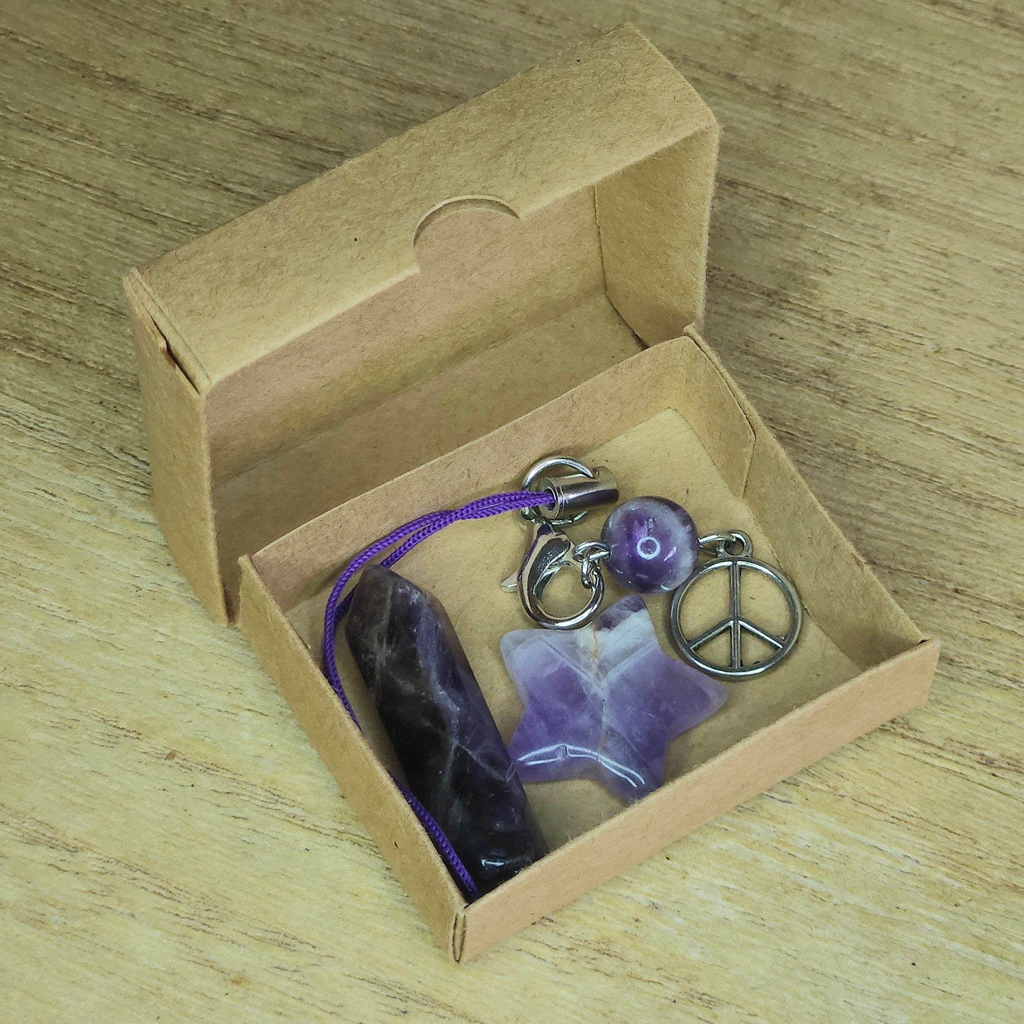 A little box of calmness. Dream Amethyst Gift Box.