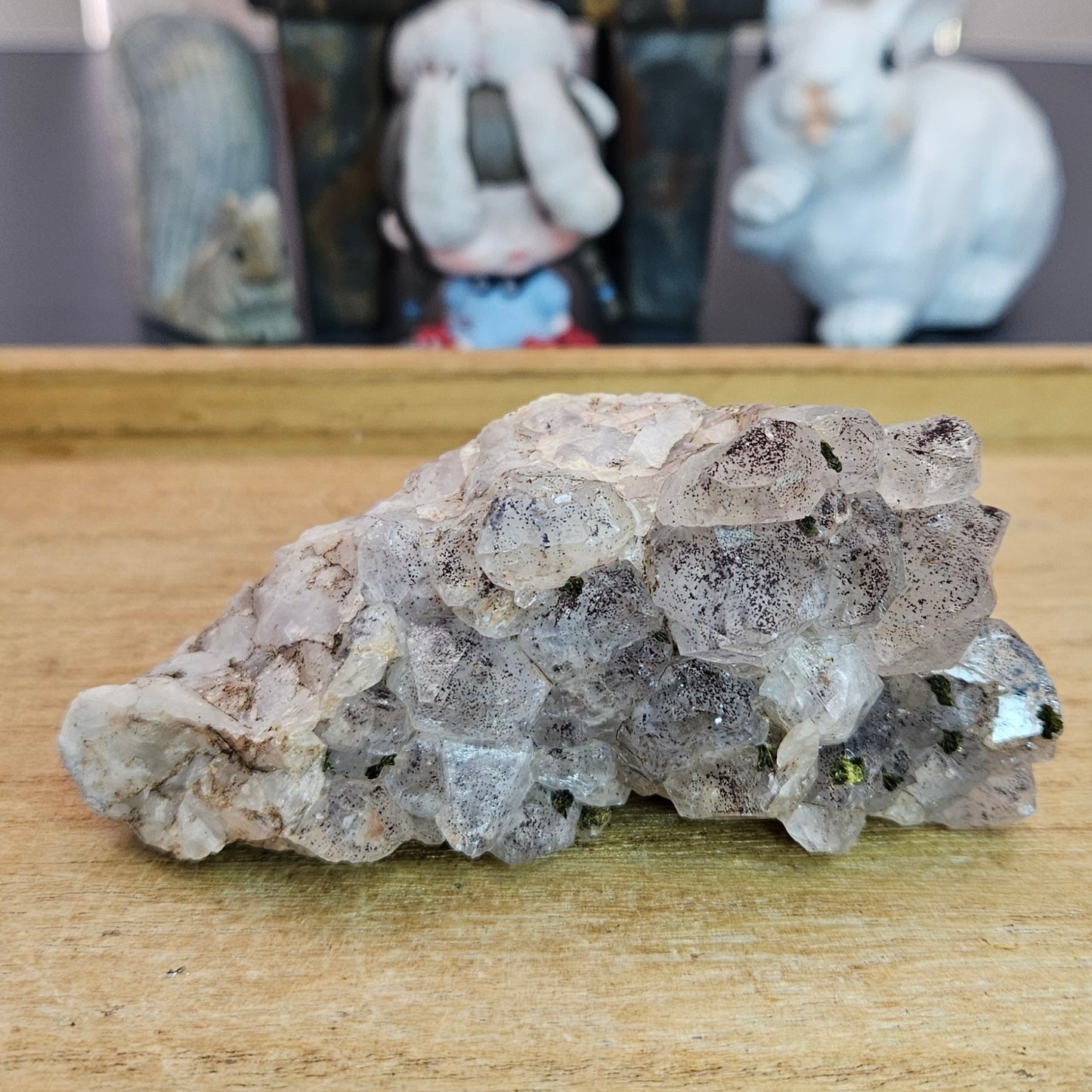 Amethyst With Inclusions Raw Cluster.