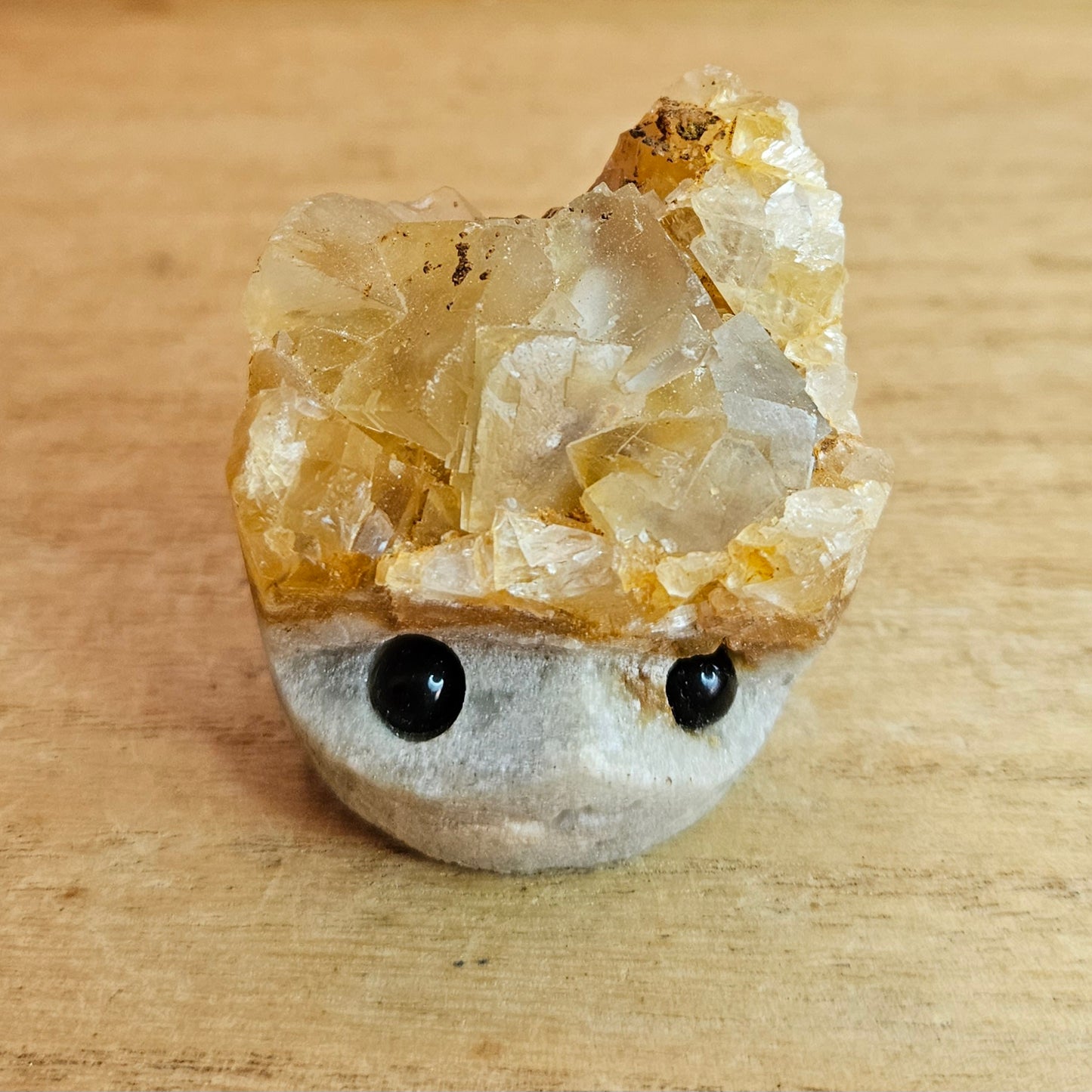 Yellow Fluorite Raw Buddy.