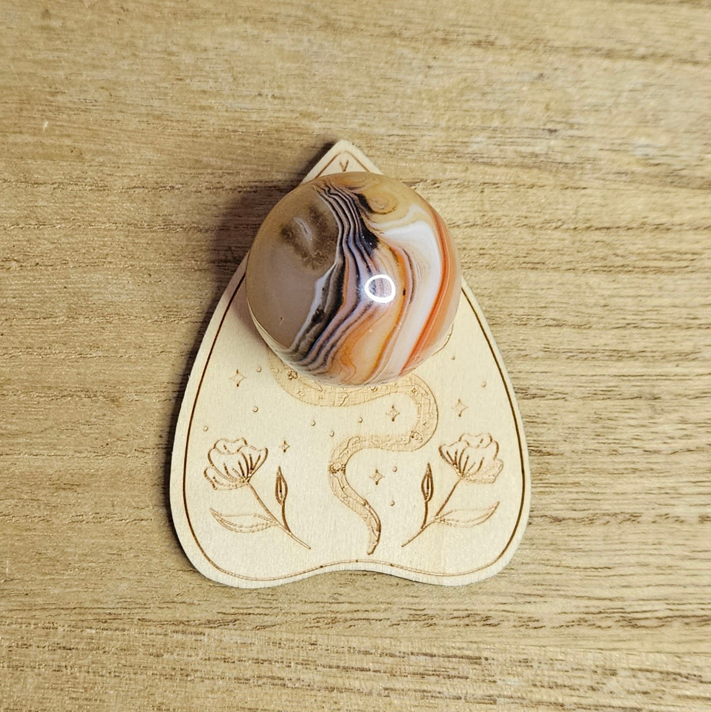 Snake Planchette Sphere Holder.