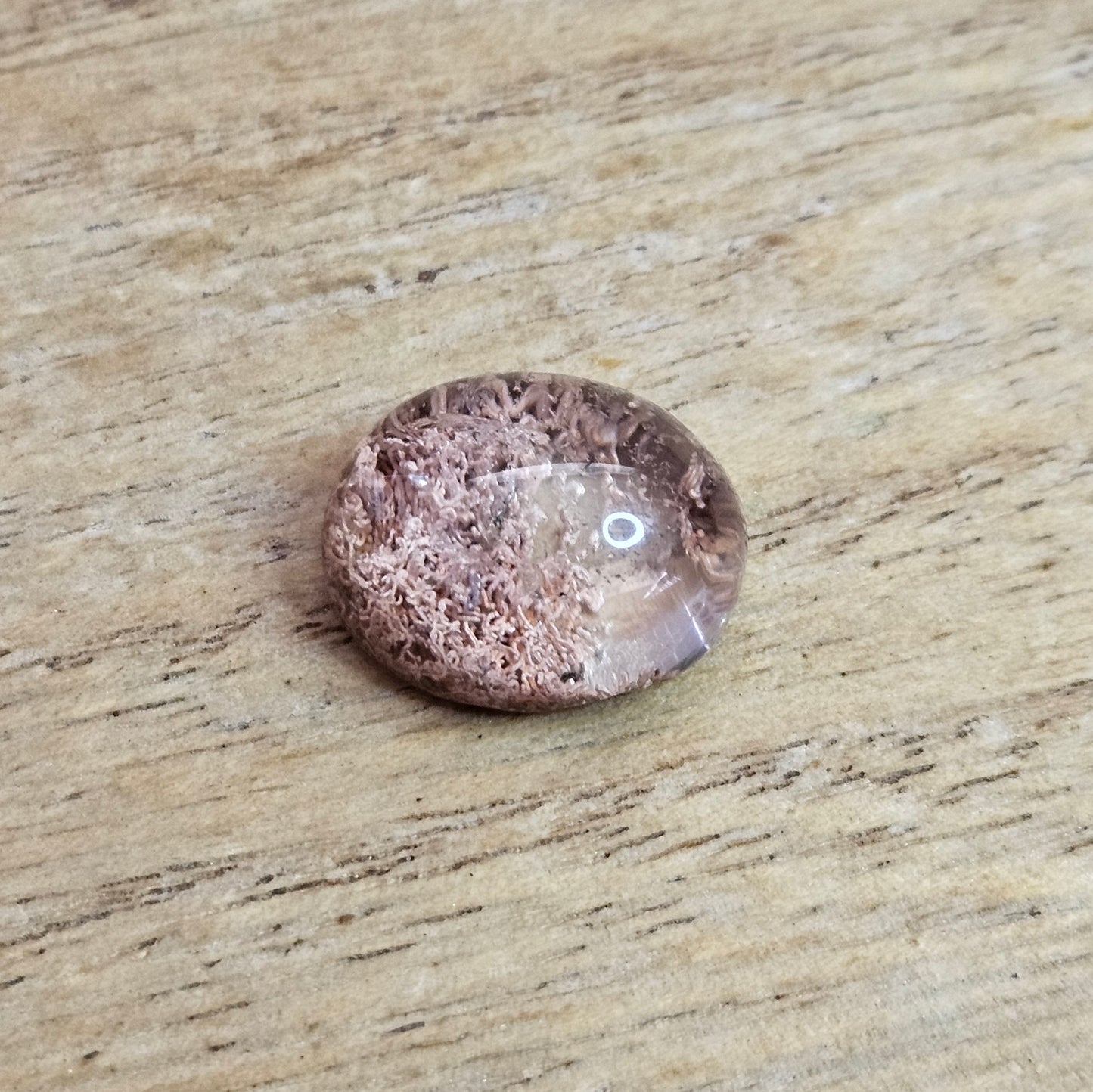 Garden Quartz Oval Cabochon.