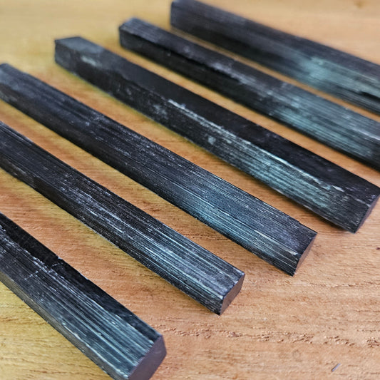 Black Dyed Selenite Stick.