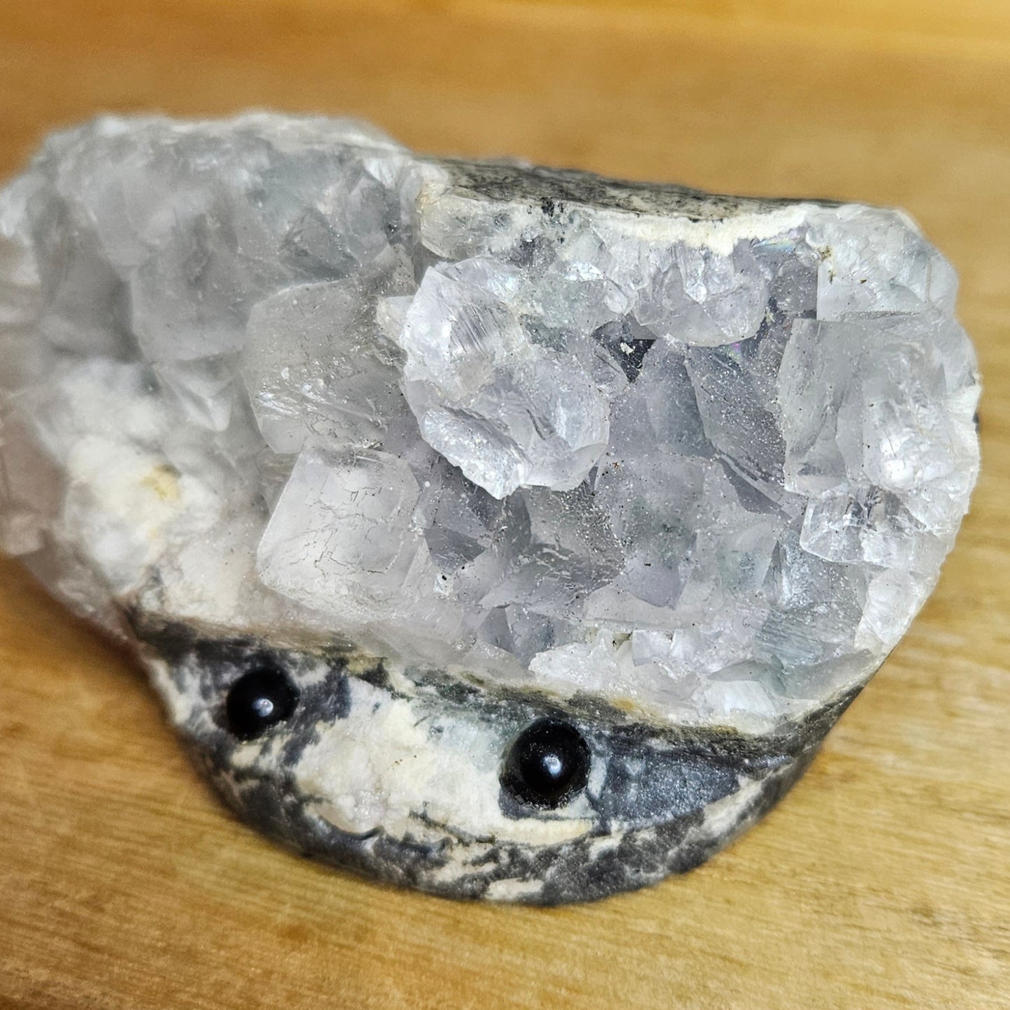 Clear Fluorite Raw Buddy.