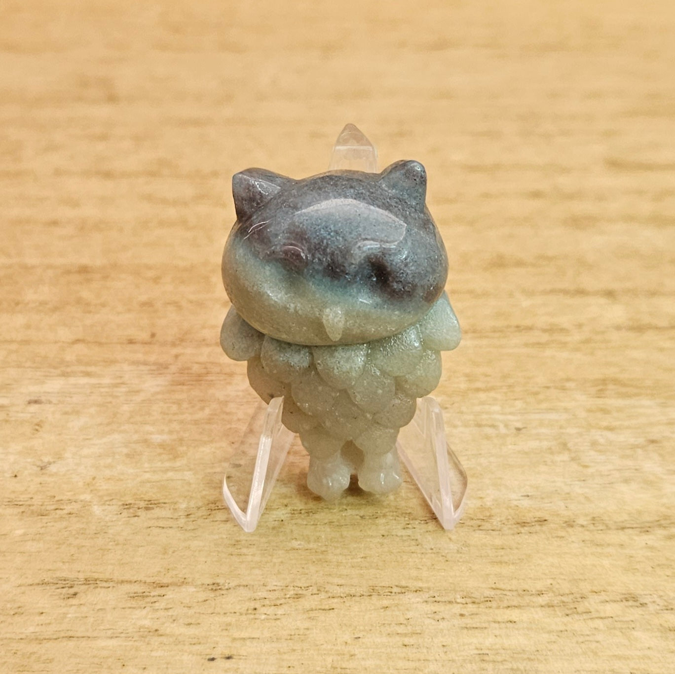 Trolleite Owl Flat Carving.