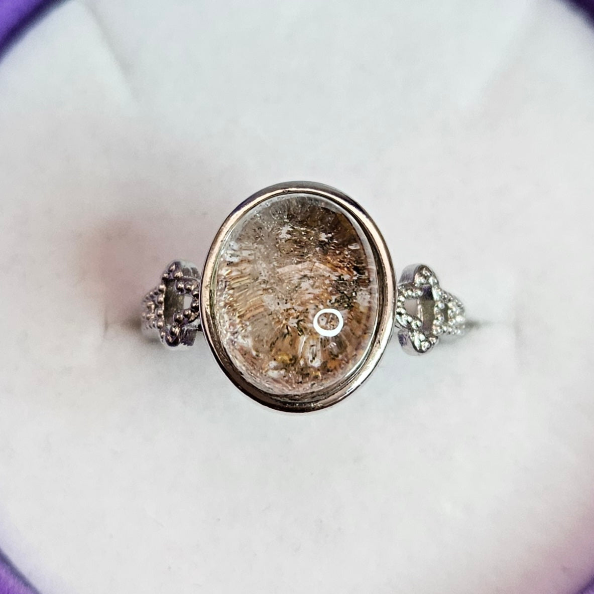 Garden Quartz Adjustable Ring. *Sold Separately*