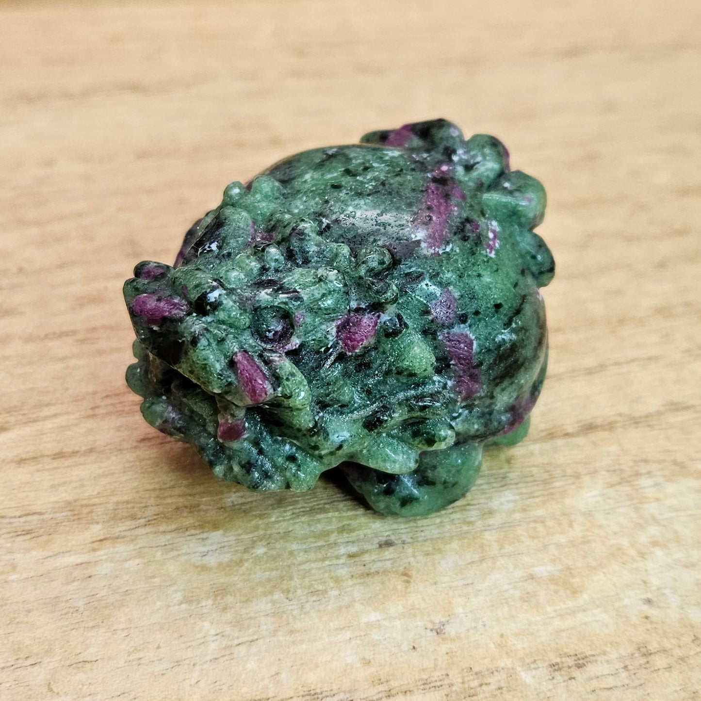 Ruby Zoizite LongGui Carving.