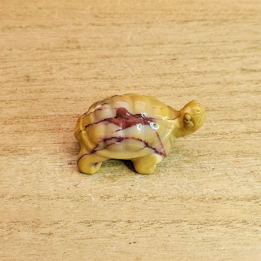 Mookaite Tortoise Carving.