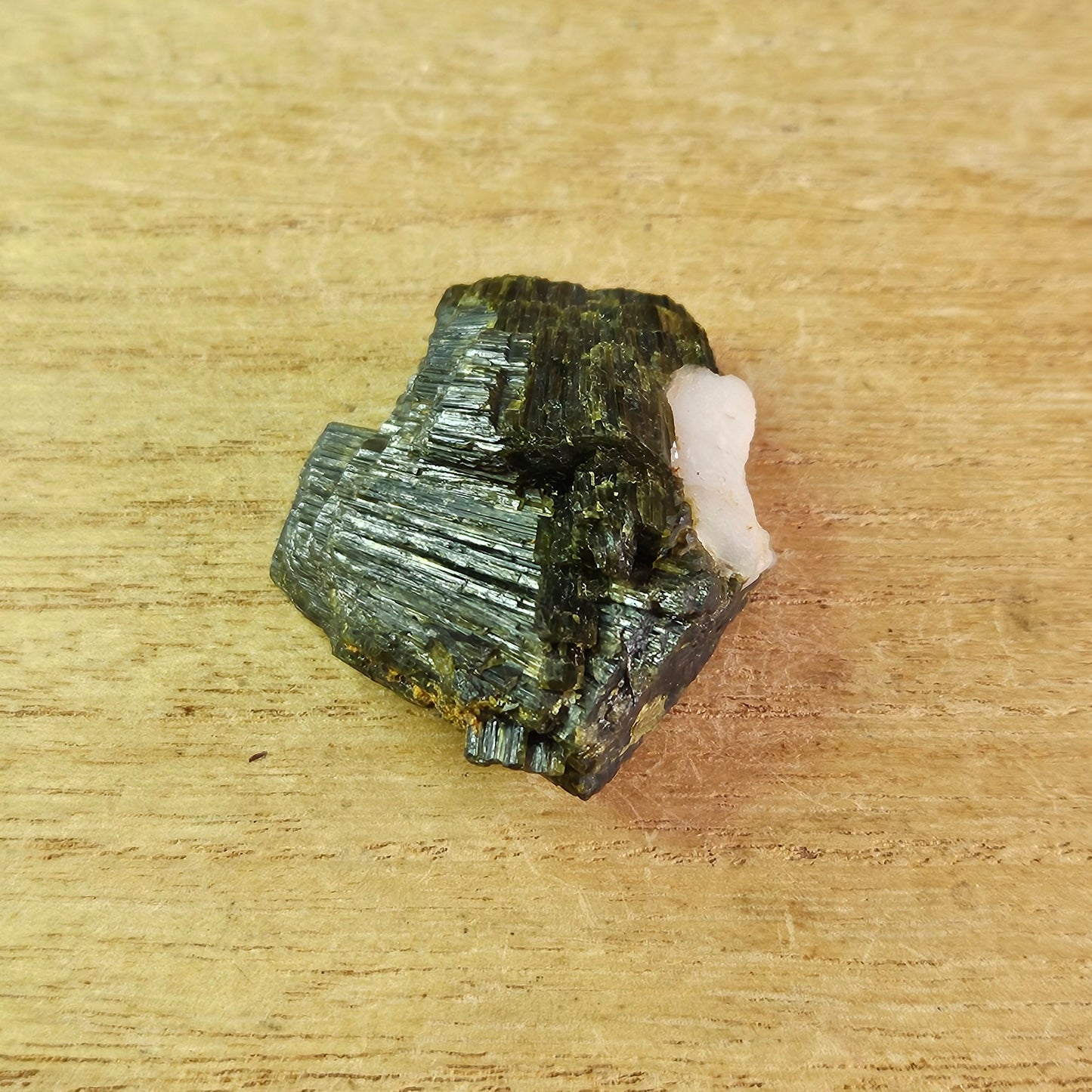 Epidote & Calcite Raw Piece.