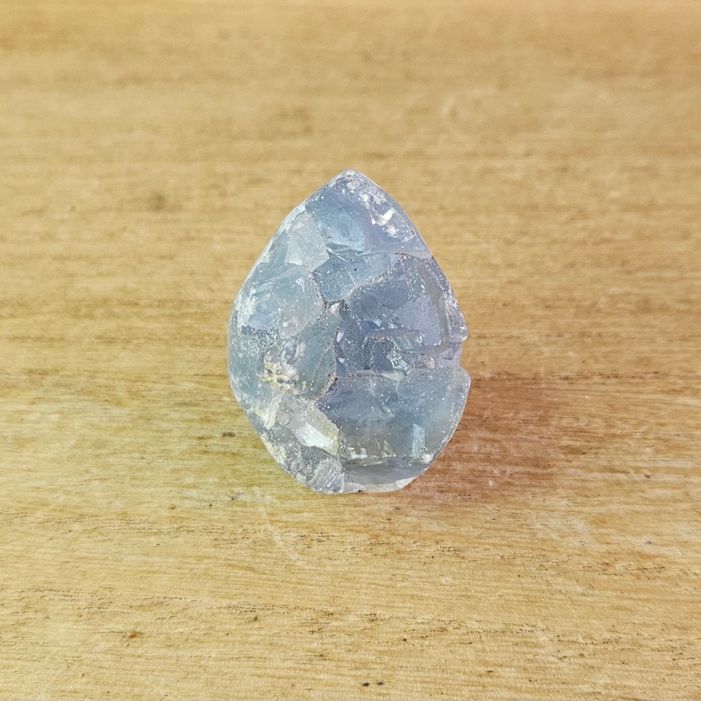 Small Raw Celestite Egg.