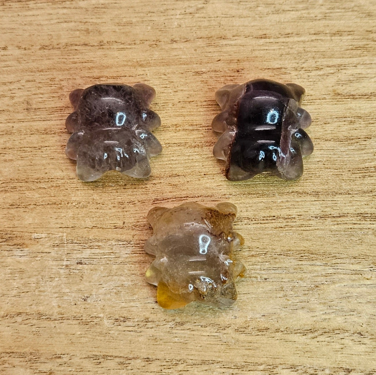 Fluorite Spider Carving. *Sold Separately*