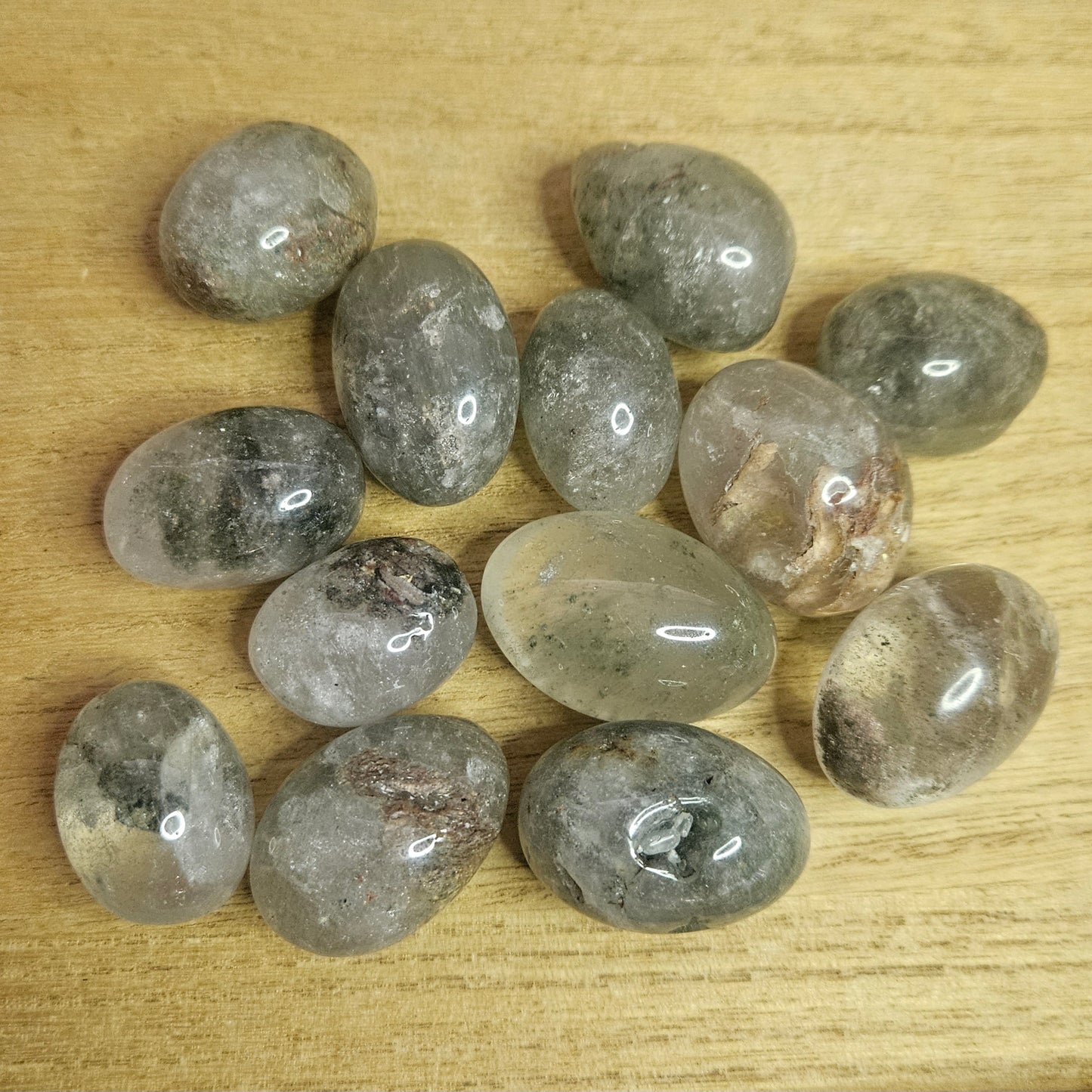 Green Garden Quartz Tumble.