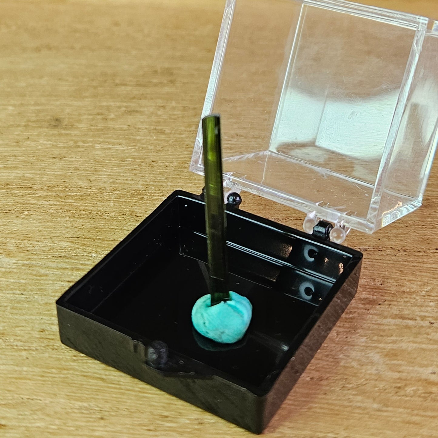 Green Tourmaline Rod.