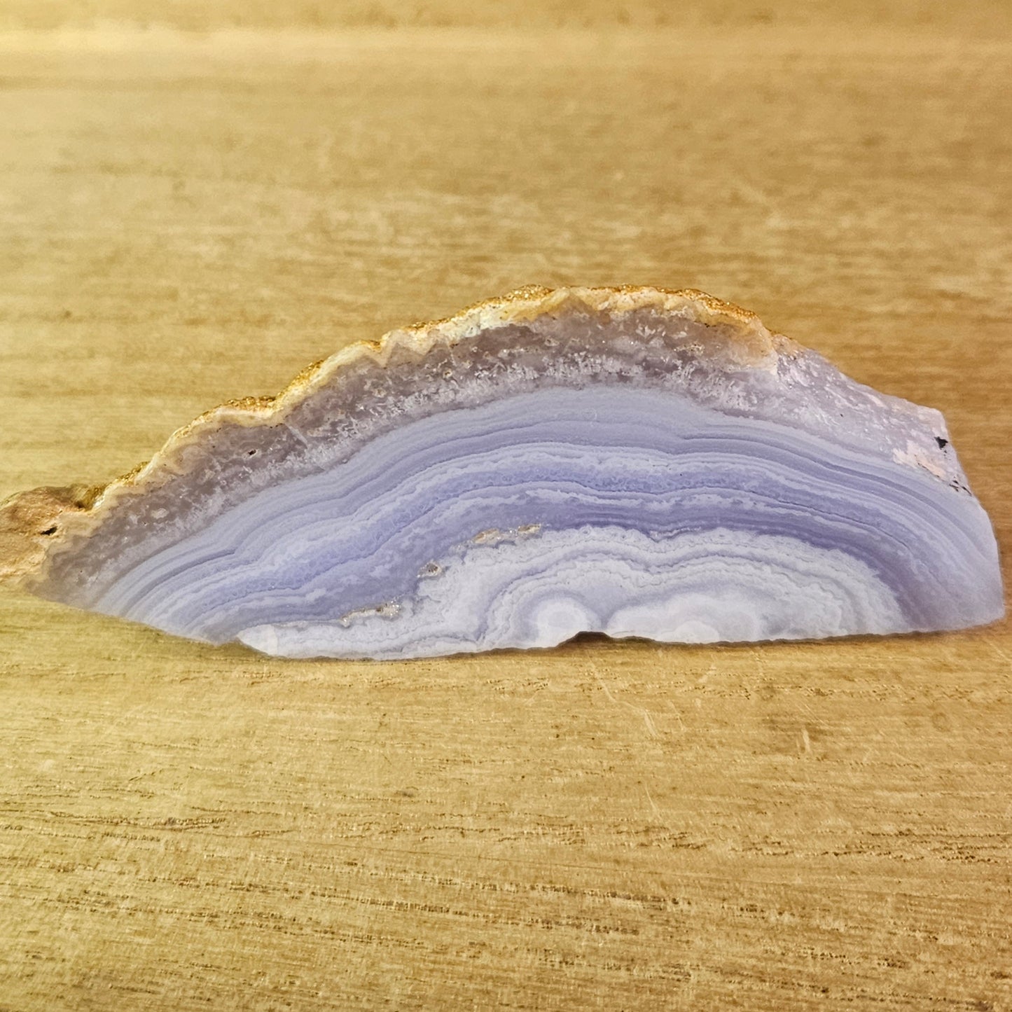 Blue Lace Agate Slab.