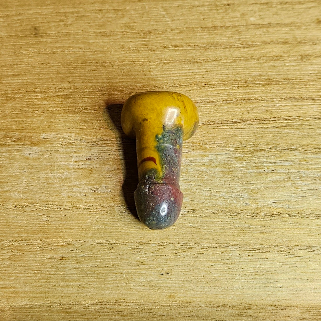 Fancy Jasper Willy Carving.