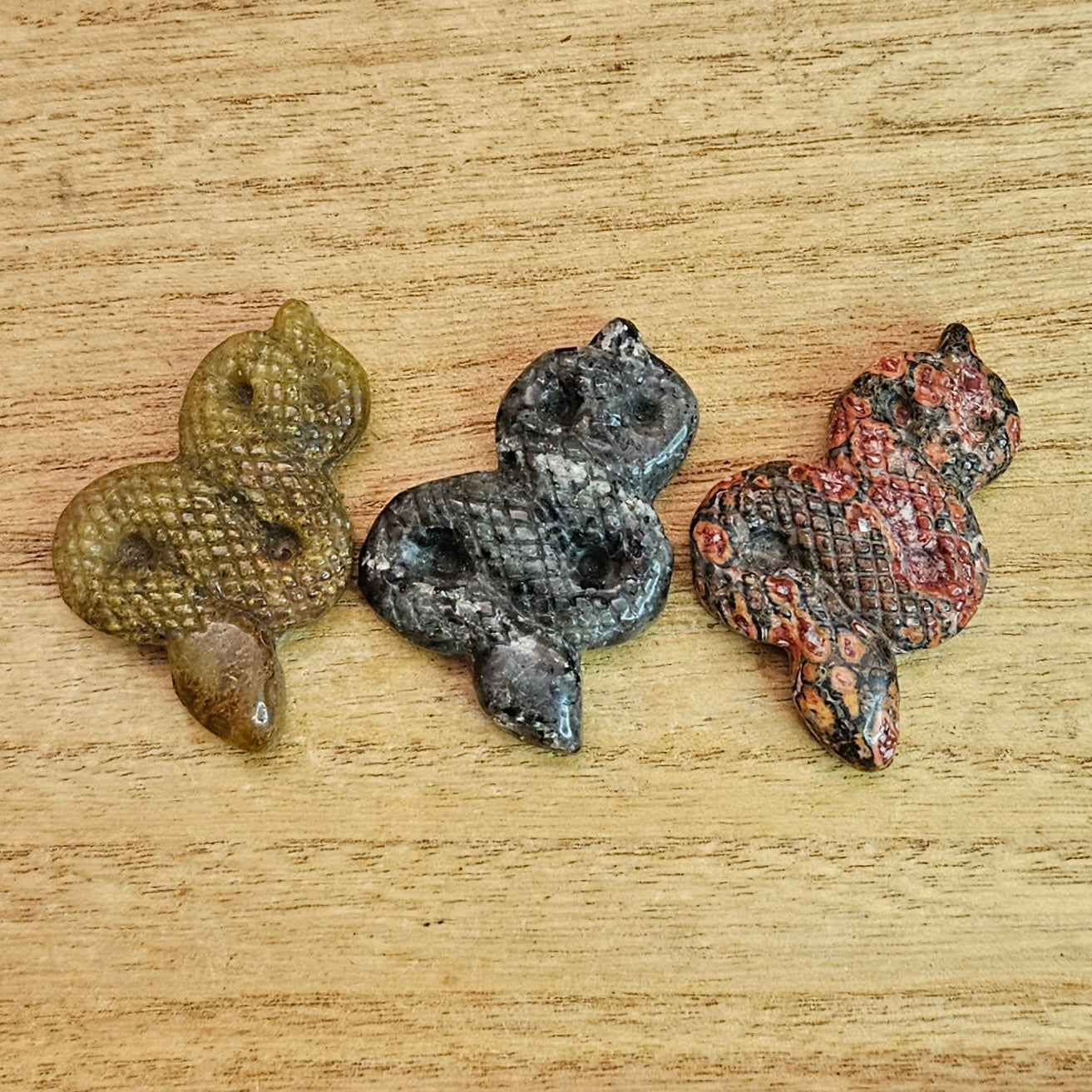 Snake Flat Carving. *Sold Separately*