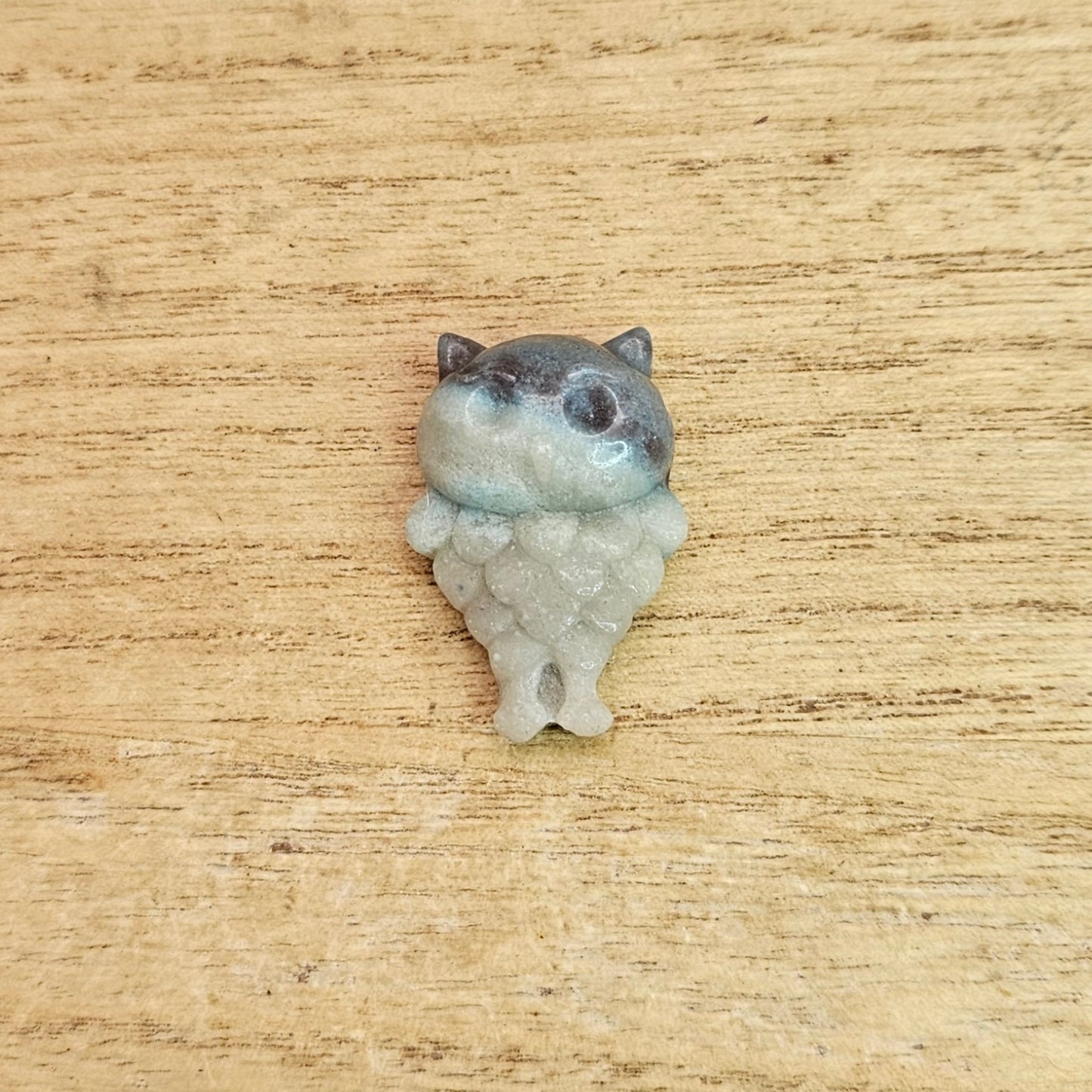 Trolleite Owl Flat Carving.