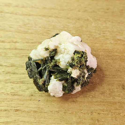 Epidote & Calcite Raw Piece.