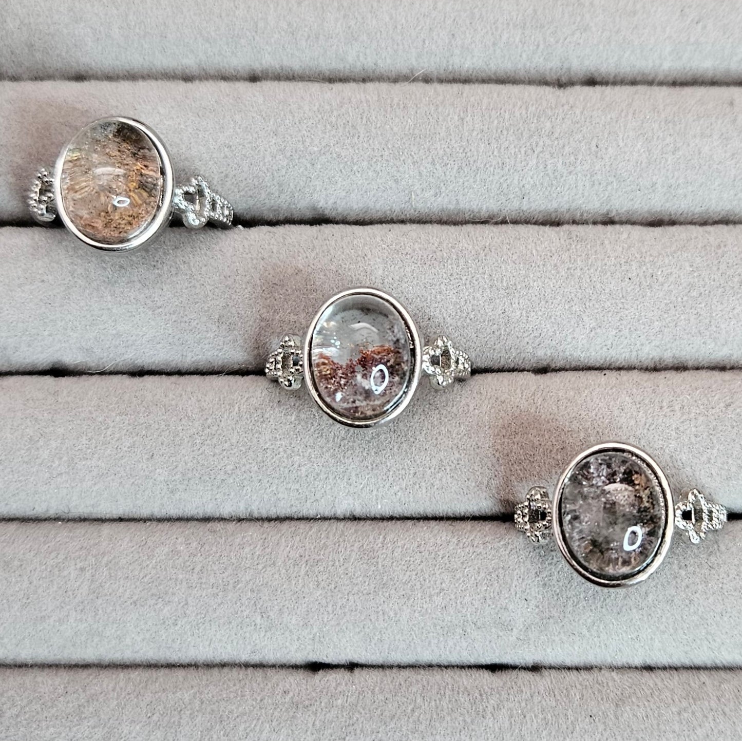 Garden Quartz Adjustable Ring. *Sold Separately*