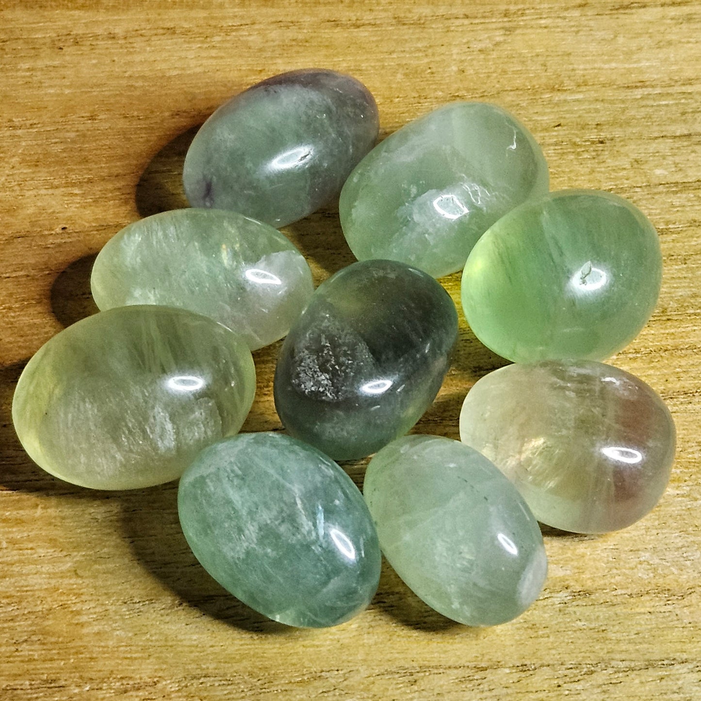 Green Fluorite Tumble.