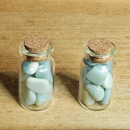 Caribbean Calcite Crystal Chip Jar.