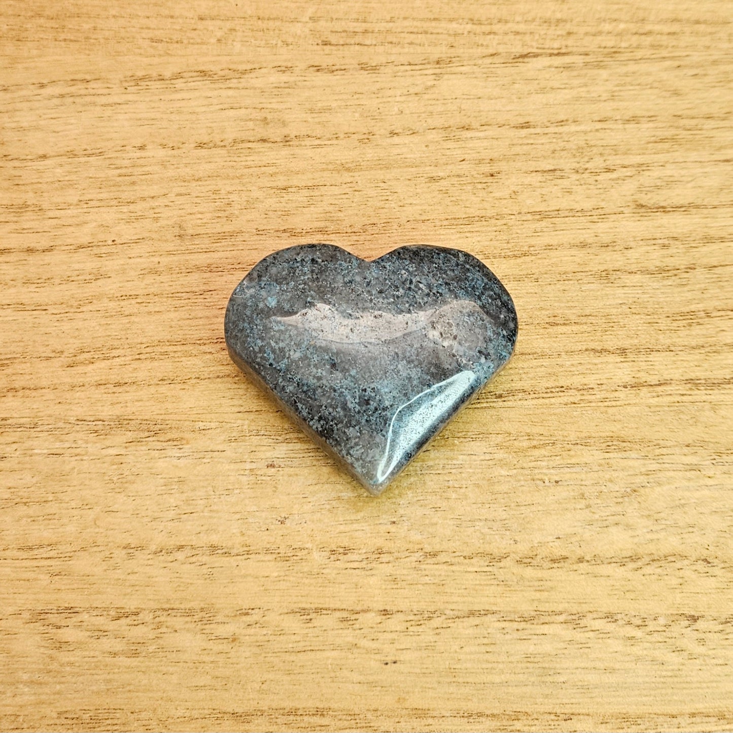 Trolleite Heart Carving.