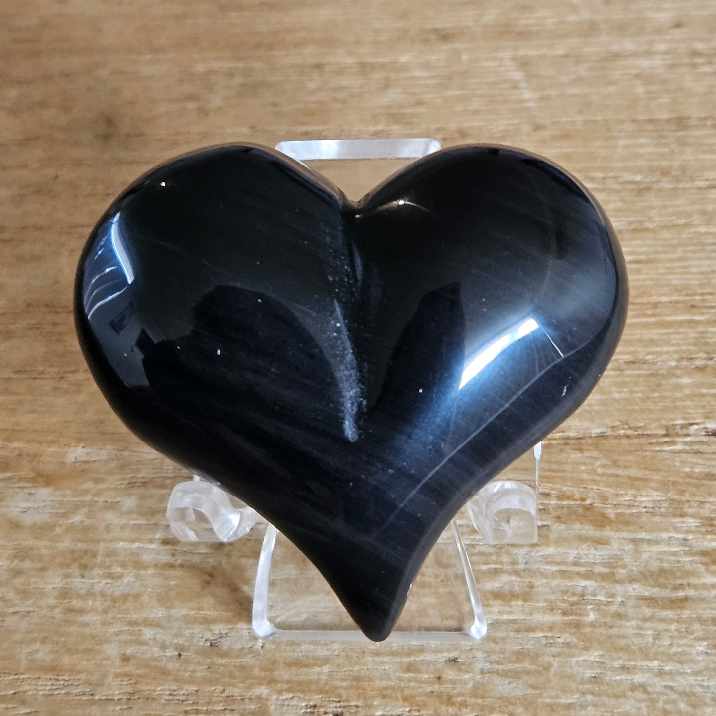 Rainbow Obsidian Heart Carving. *Sold Separately*