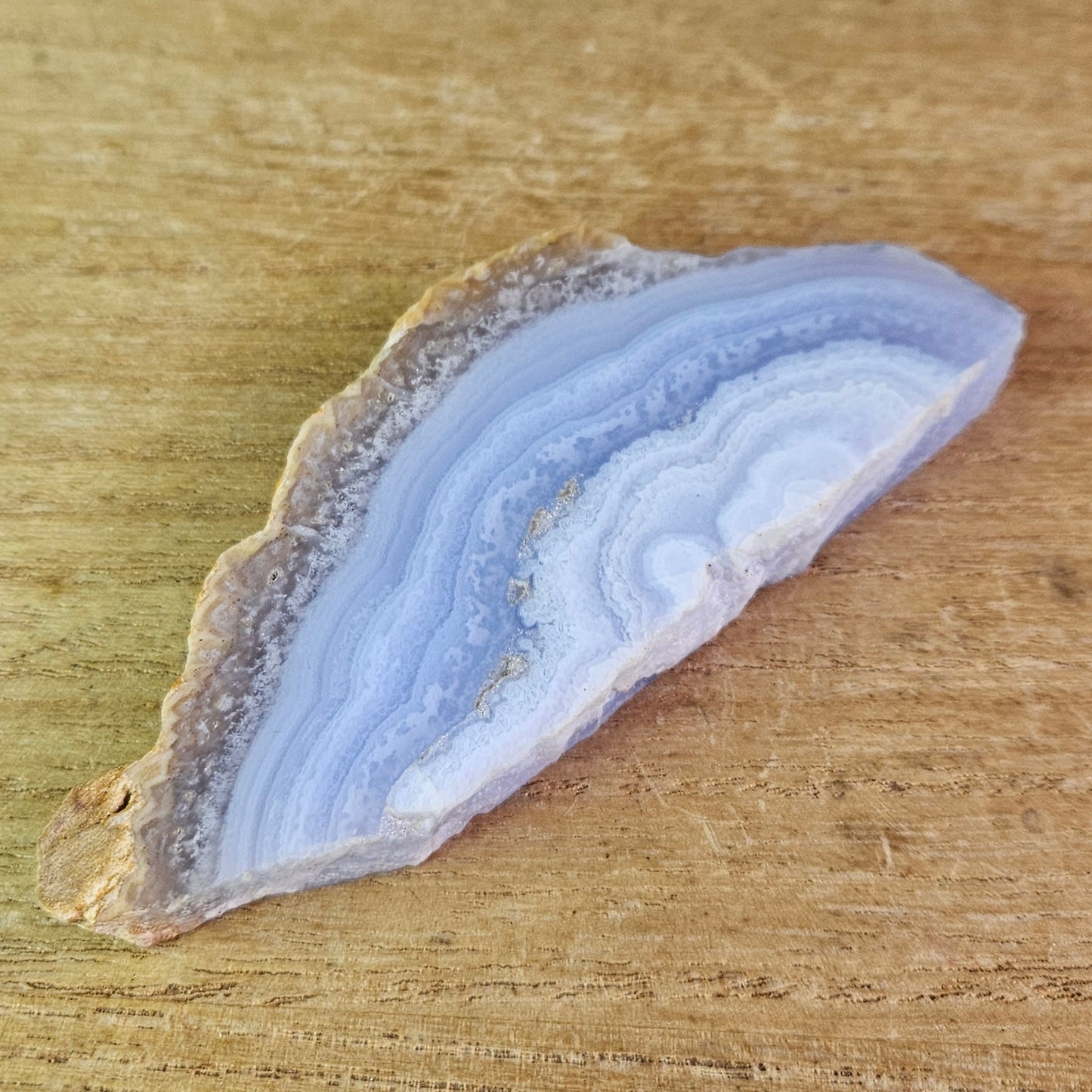 Blue Lace Agate Slab.