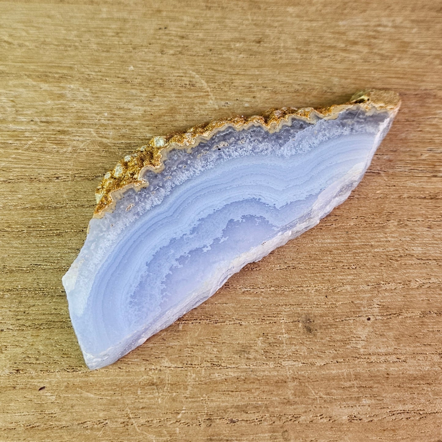 Blue Lace Agate Slab.