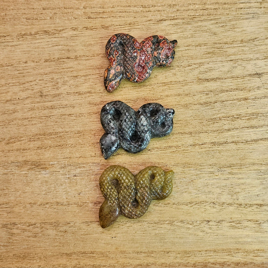 Snake Flat Carving. *Sold Separately*