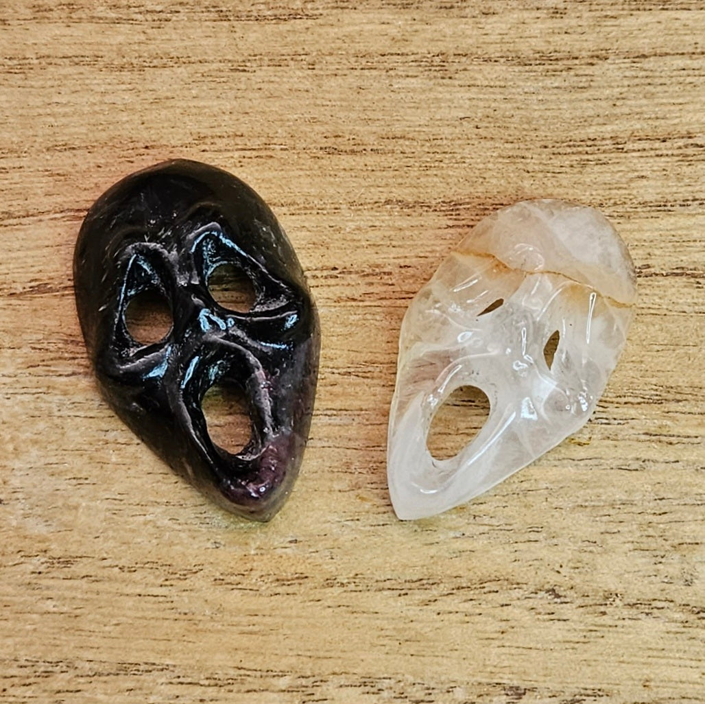 Halloween Mask Flat Carving. *Sold Separately*