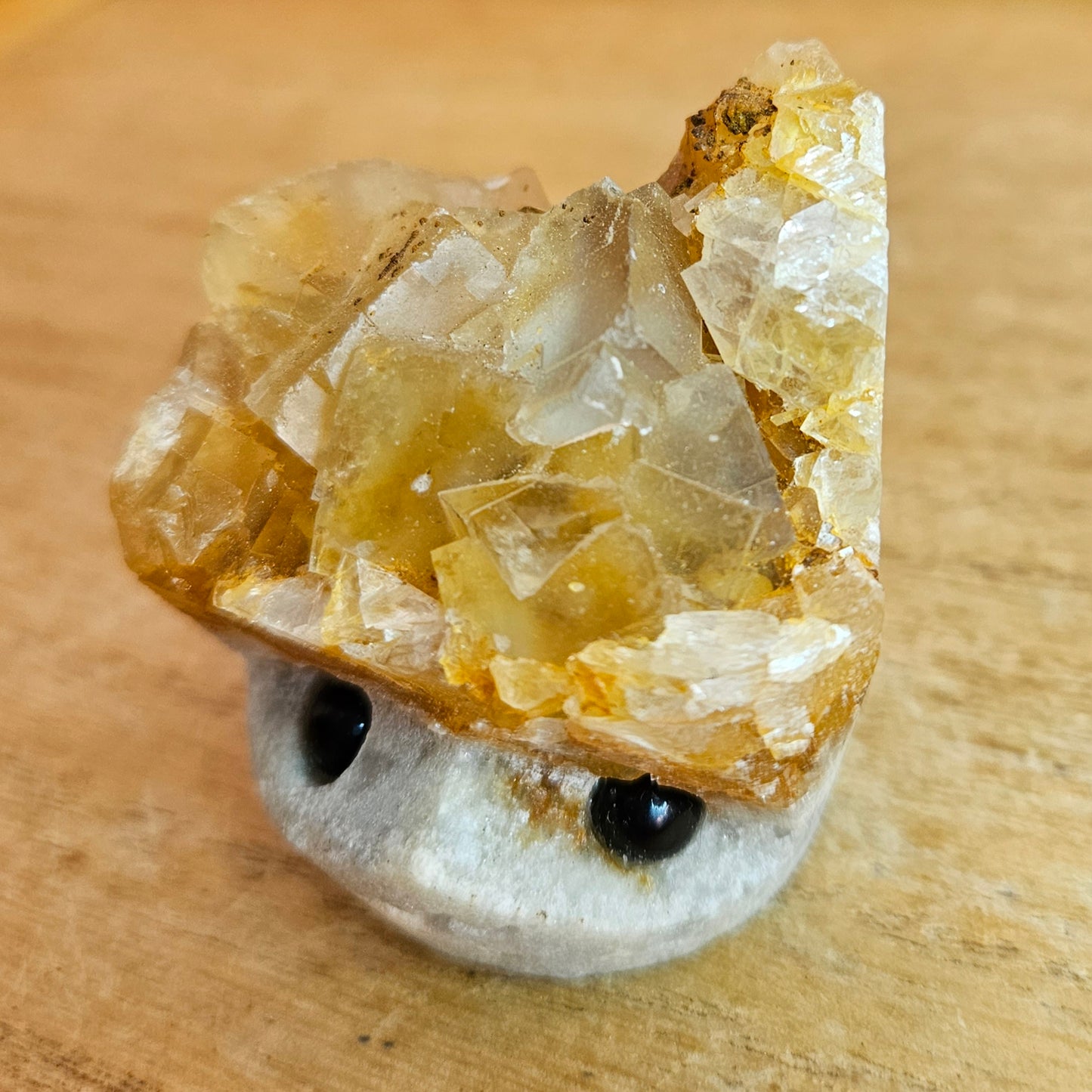 Yellow Fluorite Raw Buddy.