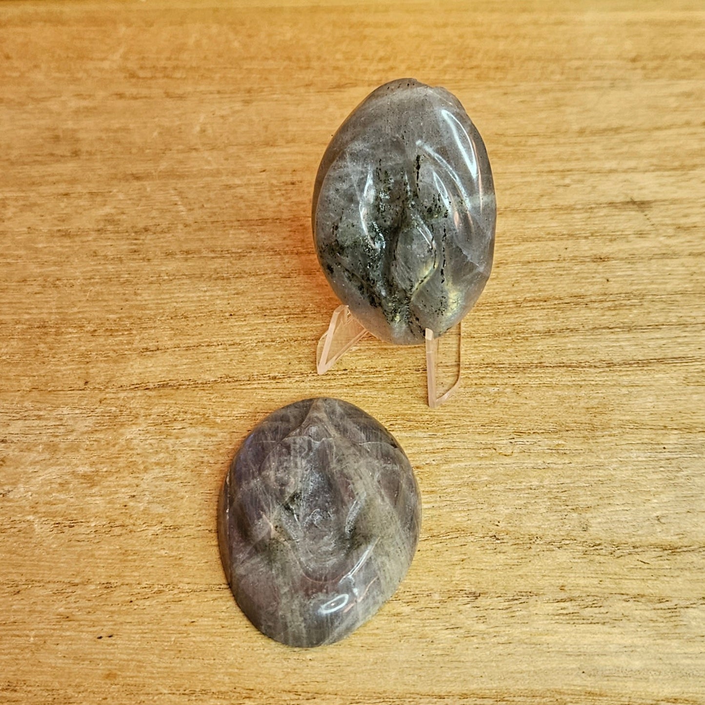 Sunset Labradorite Lady Part Flat Carving. *Sold Separately*