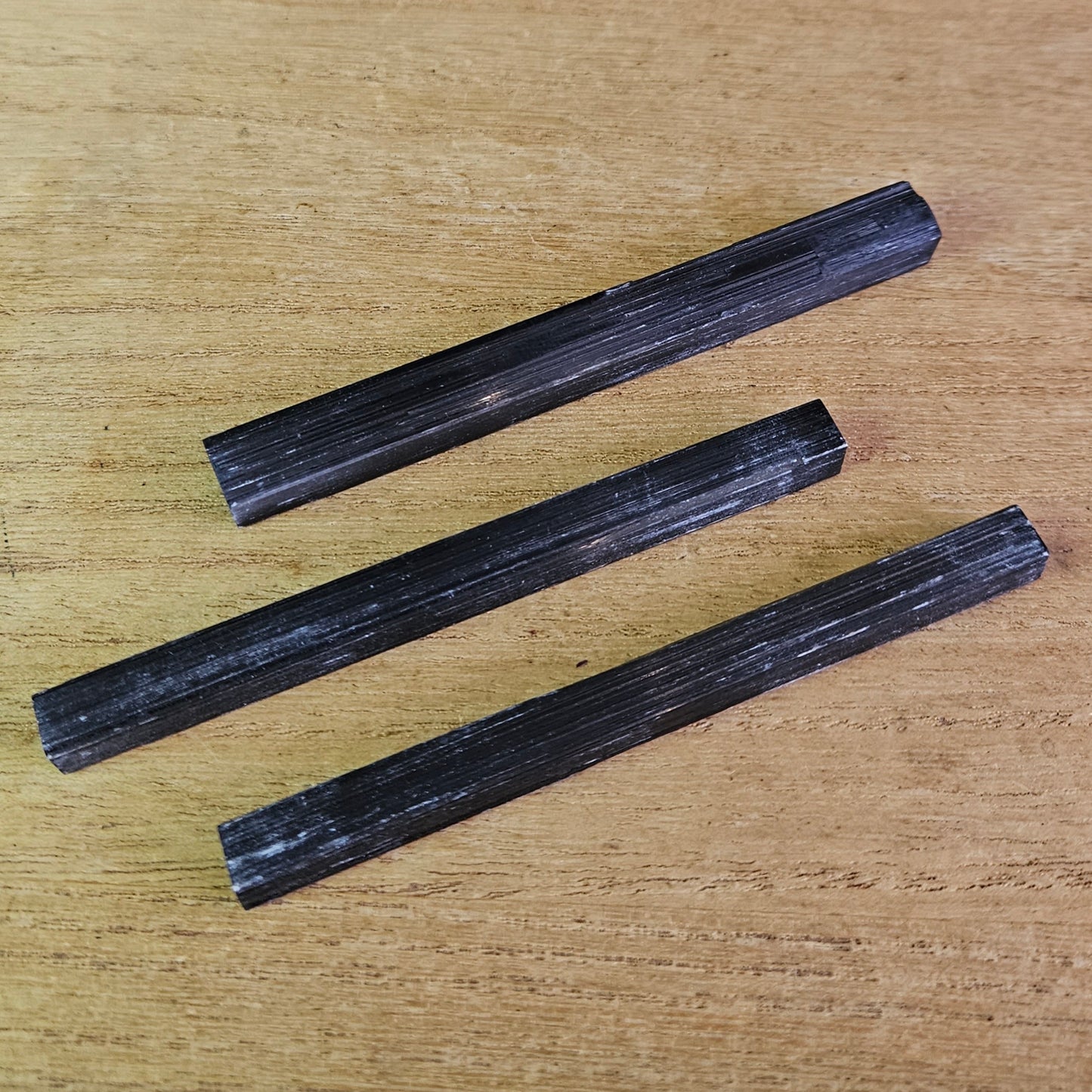 Black Dyed Selenite Stick.