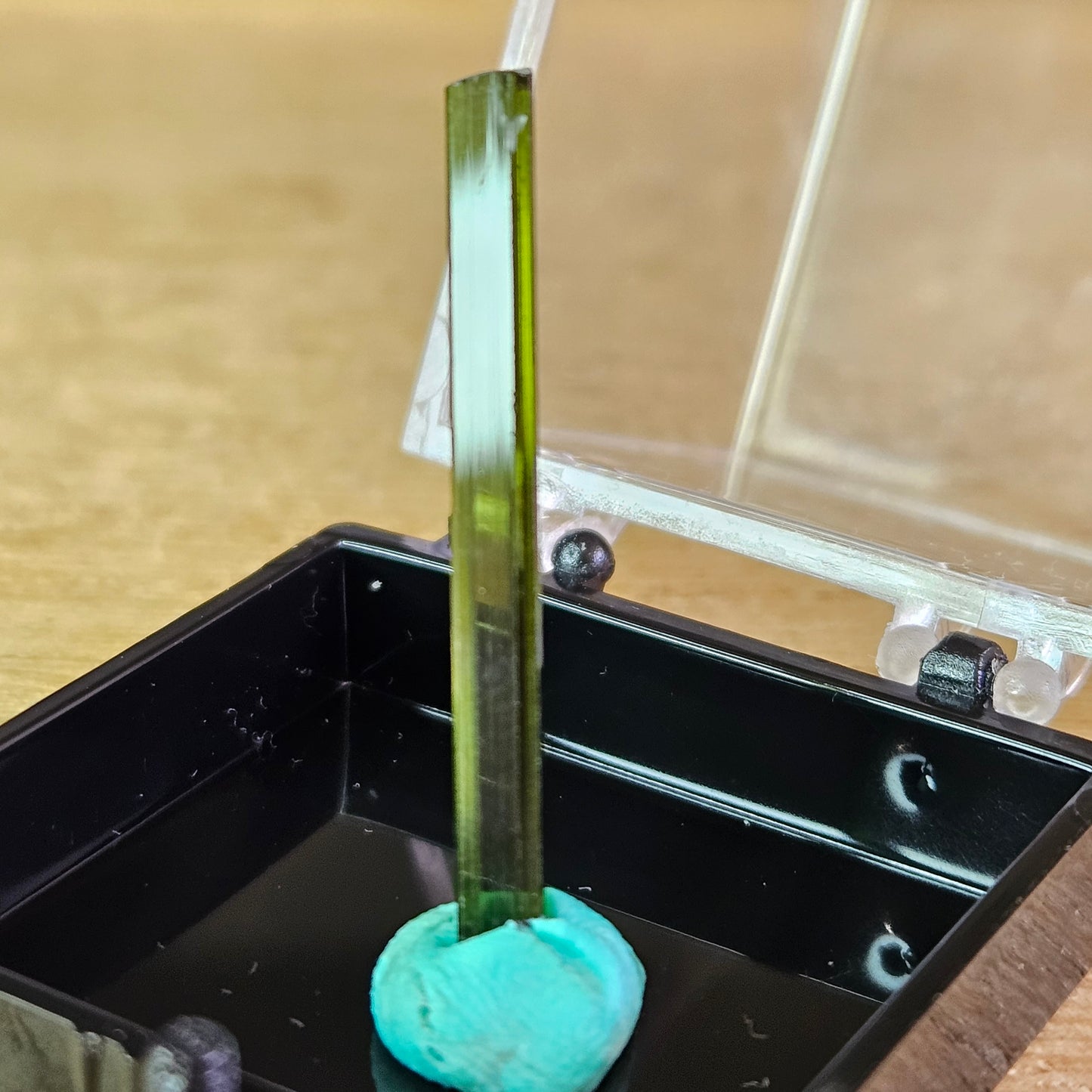 Green Tourmaline Rod.