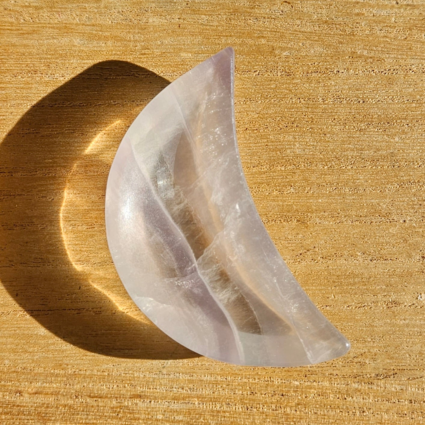 Fluorite Moon Bowl.
