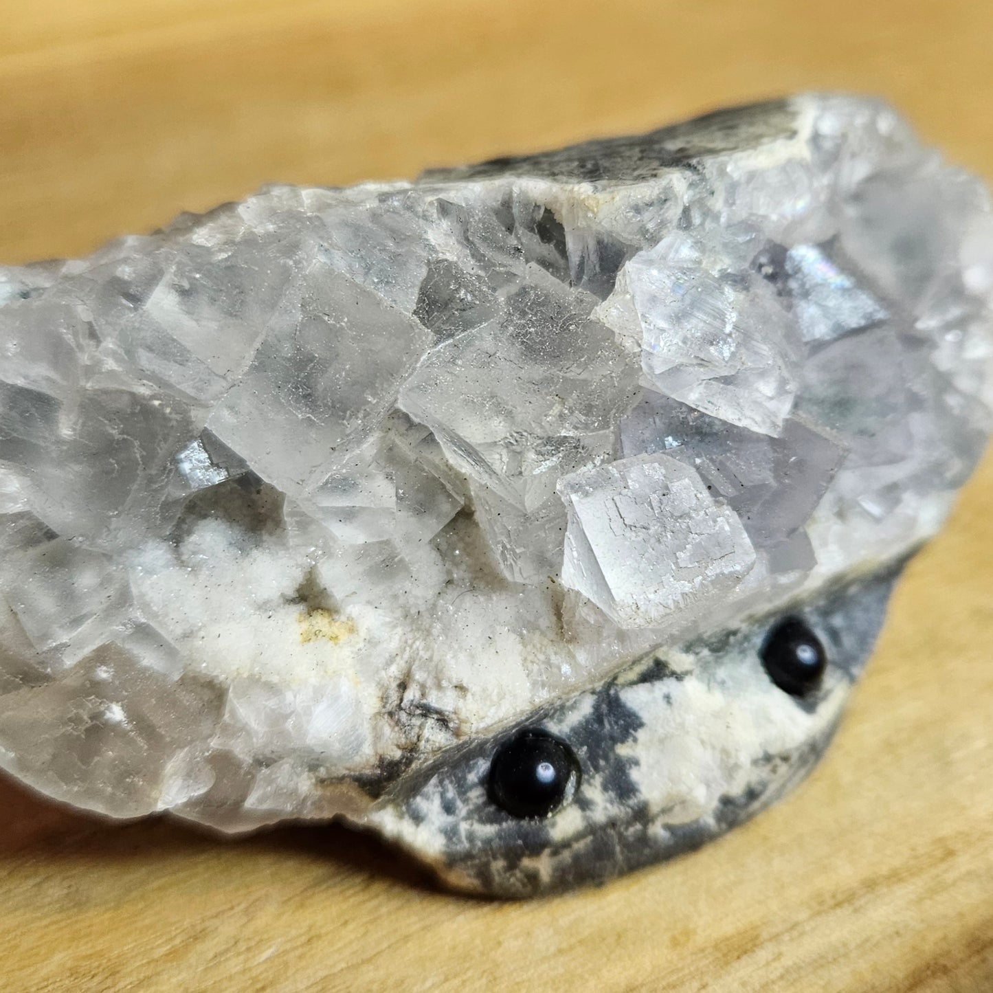 Clear Fluorite Raw Buddy.