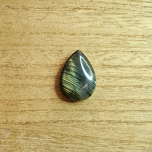 Labradorite Tear-drop Cabochon.