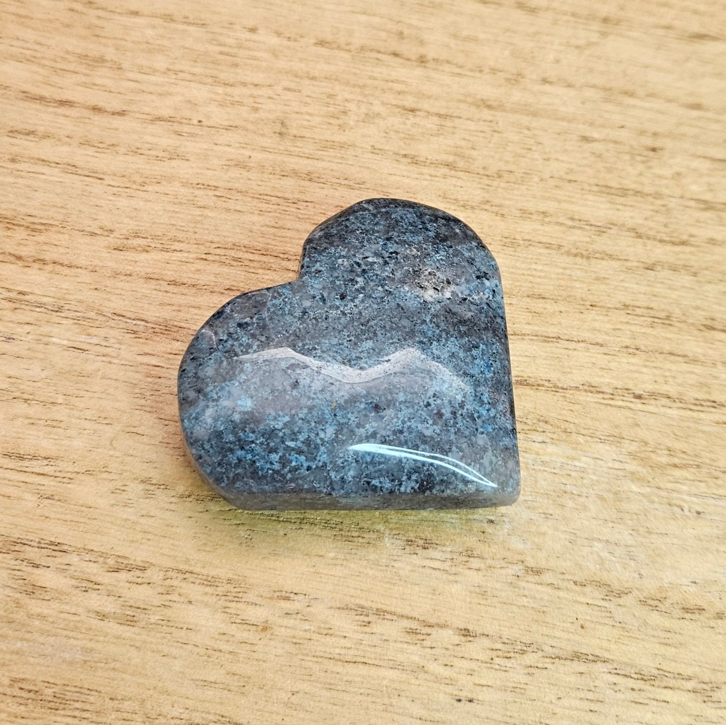 Trolleite Heart Carving.