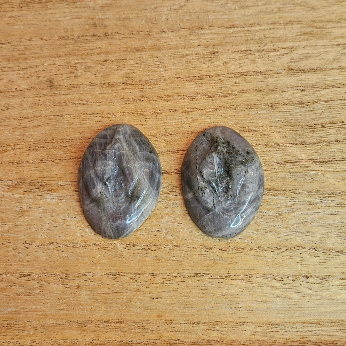 Sunset Labradorite Lady Part Flat Carving. *Sold Separately*