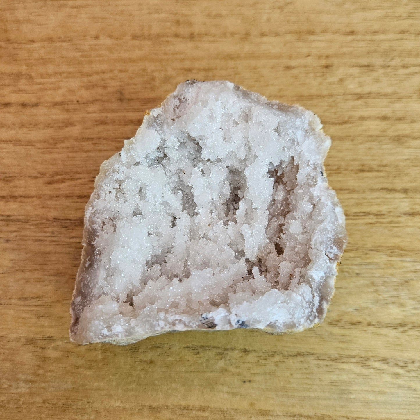 Quartz Geode Cluster Half.