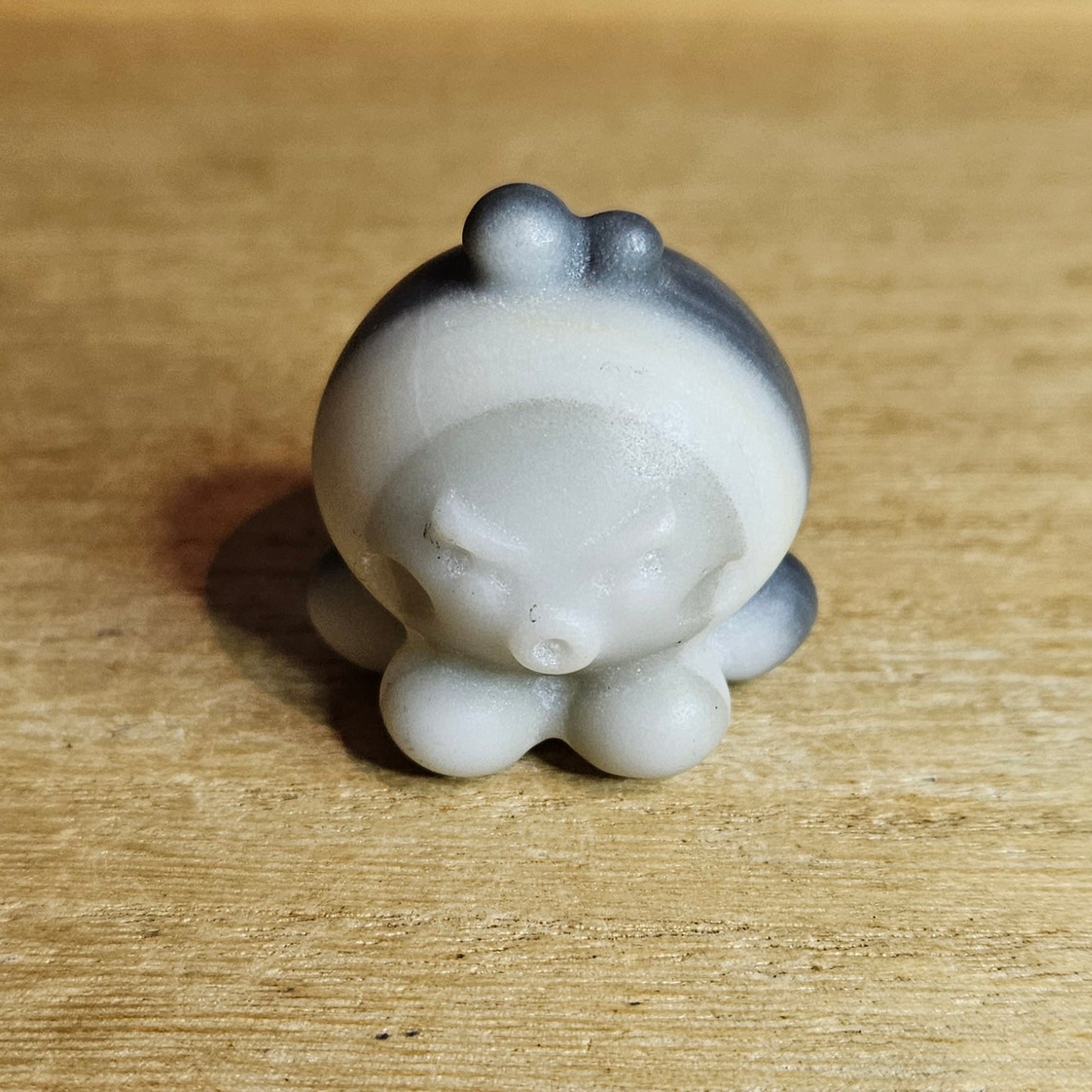 Taiji Jade Angry Octopus Carving. *Sold Separately*