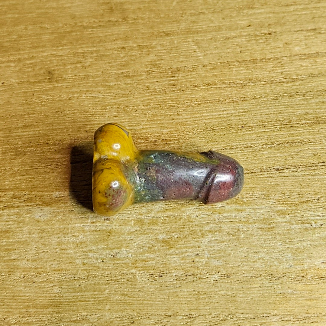 Fancy Jasper Willy Carving.