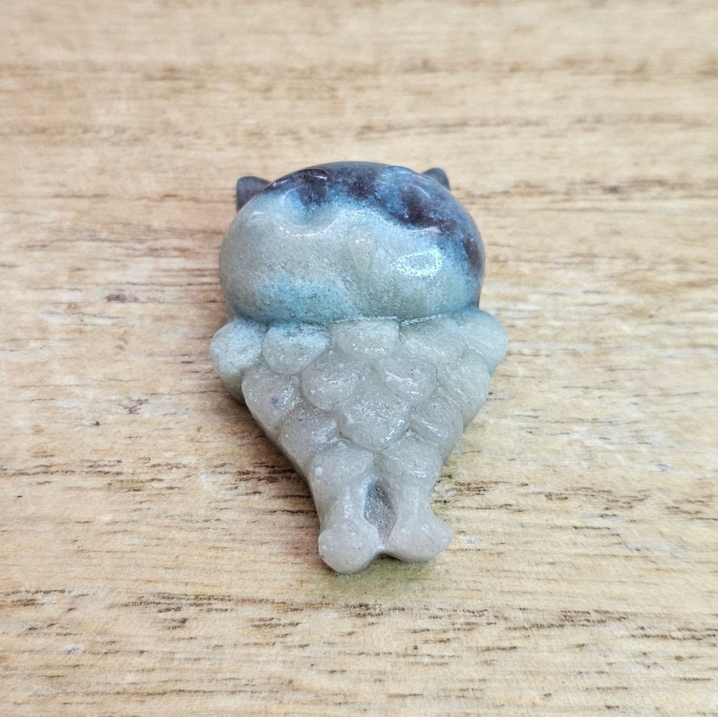 Trolleite Owl Flat Carving.