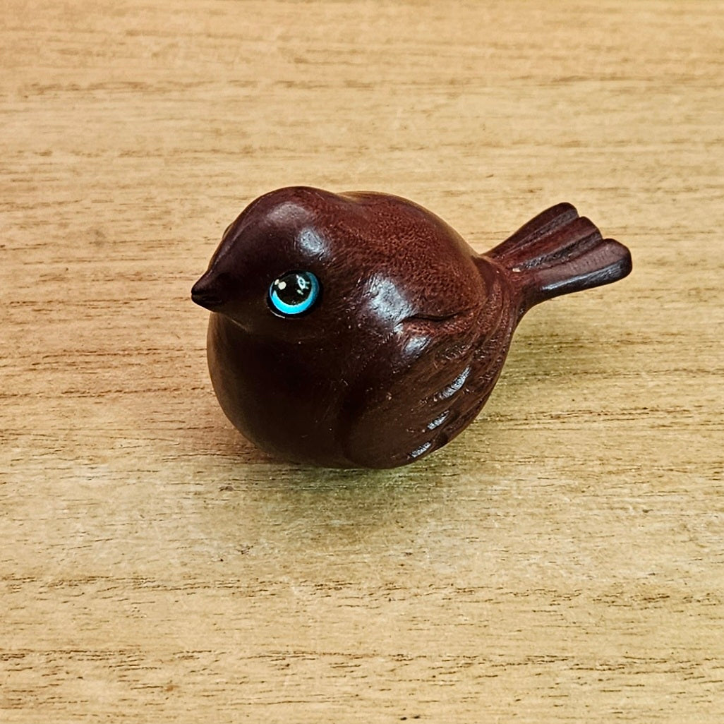 Wooden Canary Carving.