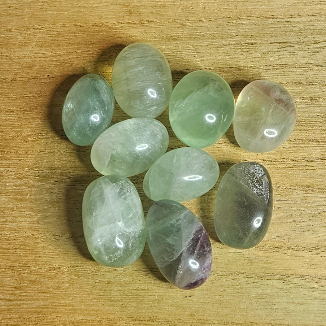 Green Fluorite Tumble.